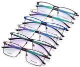 Myopia Prescription Optical Glasses Frame for Men Women with TR90 Square F10018