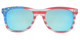 American USA Flag Polarized Sunglasses, Stars and Stripes