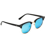- Classic Half Frame Polarized Semi-Rimless Rimmed Sunglasses