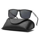 Men Retro Square Polarized Wayfarer Aluminum Sunglasses RP306