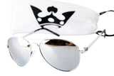 T011-pc Triple Crown Metal Aviator Pilot Sunglasses