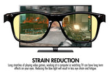 Gamer Glasses for Computers, Leonard Blue Light Glasses