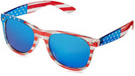 V.W.E. Classic American Patriot Flag Mirror Sunglasses USA