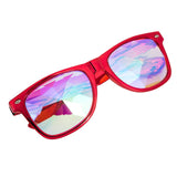 Kaleidoscope Glasses - Rainbow Rave Prism Diffraction Crystal Lens Sunglasses Goggles