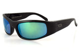 Manatee Sport Polarized Sunglasses Wraparound Frame Mens Womens Youth