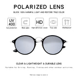 Vintage Round Polarized Sunglasses Small Circle Sun Glasses For Men/Women