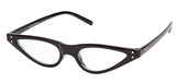 Small Retro Vintage Cat Eye Men Women Sunglasses Plastic Frame, Pouch Included