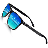 Driving Ultra Light Polarized Sunglasses for Men Women Al-Mg Metal Frame 100% UV400 protection Outdoor Sunglasses
