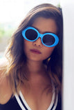 Clout Goggles | Bold Oval Sunglasses - Best Quality