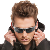 Sport Fishing Sunglasses for Men, Polarized 100% UV Protection, Aluminum Magnesium Frame