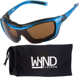 Polarized Large Motorcycle Riding Sunglasses Sports Wrap Glasses