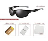 Polarized Sport Sunglasses for Men Women Reflective Unbreakable Outdoor