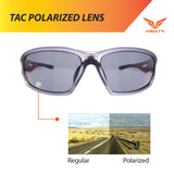 Polarized Sports Sunglasses for Men and Women, Fishing Baseball Golf Running Cycling Camping and Hiking Glasses V1701