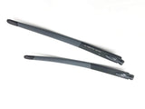 Replacement Temples Arms Legs for Crosslink Pitch OX8037 Glass Frame Satin Black 135mm