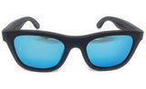 Patriot Shades Polarized Floating Large Frame Bamboo Wood American Flag Wayfarer Sunglasses | LOUDMOUTH PATRIOT