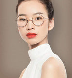 Three Fourths Glasses Frame for men Gap Design Prescription Eyeglasses 50mm
