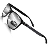 Driving Ultra Light Polarized Sunglasses for Men Women Al-Mg Metal Frame 100% UV400 protection Outdoor Sunglasses