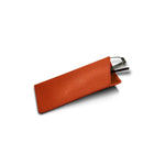 - Genuine Leather Thin Eyeglass Case and Holder - Granulated Leather