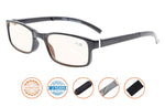 UV Protection,Anti Blue Rays,Reduce Eyestrain,Folding Computer Reading Glasses