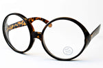 V3094-vp  2 3/8 Oversized Round Eyeglasses