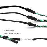 Adjustable Sports Sunglasses Chain Eyeglasses Holder Strap Glasses Retainer For Women Men Kids