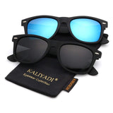 Mens Wayfarer Polarized Sunglasses Vintage Refective Mirror Lens Sun Glasses Womens:UV400 Protection