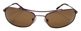 E8  Metal Wire Frame Polarized Sunglasses Rimless