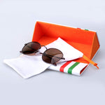 Vintage Round John Lennon Fashion Sunglasses For Men, Metal Frame Polarized Lens UV400 Anti Glare Sun Glasses