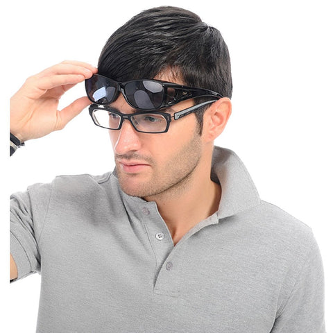 Unisex Wear Over Prescription Glasses Rx Glasses Polarized Sunglasses 8953