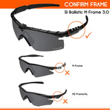 Performance Replacement Lenses for Oakley Si Ballistic M Frame 3.0 Sunglass Polarized Etched