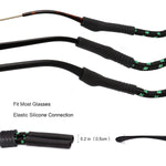 Adjustable Eyeglasses Retainer Sports Sunglasses Chain Holder Strap for Women Men Kids 3 Pack