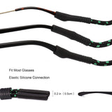 Adjustable Eyeglasses Retainer Sports Sunglasses Chain Holder Strap for Women Men Kids 3 Pack
