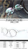 Eyeglasses Frame Imported Alloy Memory Metal Women's Men's Optical Fashion Eyewear Glasses Frame D6063