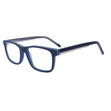 Kirka Men Optical Eyewear Non-prescription Eyeglasses Frame with Clear Lenses 52 mm