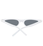 Small Retro Vintage Cat Eye Men Women Sunglasses Plastic Frame, Pouch Included