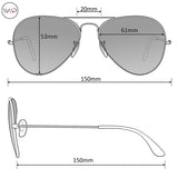 - Oversized Flat Lens Fashion Designer Inspired Aviator Sunglasses