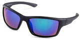 Sport Wrap Rubber Sunglasses