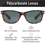 GAMMA RAY UV400 Classic Style Sunglasses - Choose Your Color