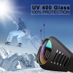 Vintage Aviator Pilot Style Goggles - Classic Aviator Design Goggles Shatterproof Polycarbonate Lens UV 400 Motorcycle Cruiser Scooter Biker Motocross Vented Goggles