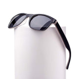 Polarized Sunglasses For Men, Wood Grain Decoration Square Frame, UV400 Lens