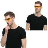 Men's HD Polarized Night Driving Glasses Anti Glare Soxick Night View Sports Sunglasses