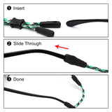 Adjustable Sports Sunglasses Chain Eyeglasses Holder Strap Glasses Retainer For Women Men Kids