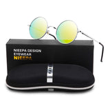 John Lennon Vintage Round Polarized Hippie Sunglasses Small Circle Sun Glasses