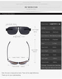 2016 Sports Polarized Sunglasses for Men Driver Golf Metal Frame S8506