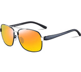 Men's Polarized Aviator Sunglasses Rectangular for Men Driving Fishing Golf