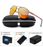 Aviator Polarized Sunglasses for Men and Women,UV Protection Oversize Eyewear,Sports Sunglasses