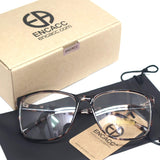 Large Nerd Thin Eyeglasses Vintage Fashion Inspired Geek Clear Lens Horn Rimmed