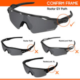 Performance Replacement Lenses for Oakley Radar EV Path Sunglass Polarized Etched