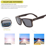 Wood Sunglasses Wayfarer Sunglasses with Polarized Lens