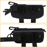 SR Tactical Molle Sunglasses Case Outdoor Portable Shockproof 1000D Nylon Hard Clamshell Carrying Glasses Case